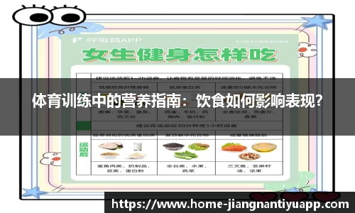 体育训练中的营养指南：饮食如何影响表现？